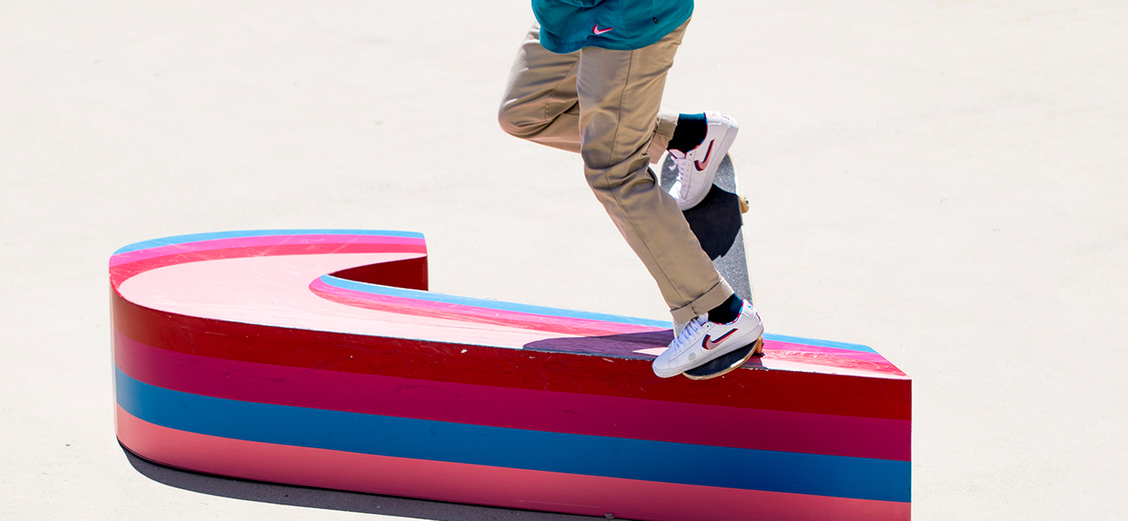 Nike SB × Parra Blazer: красочный минимализм