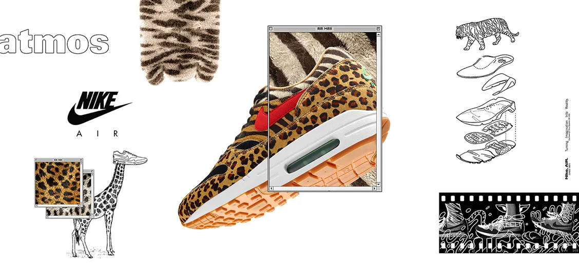 Nike × atmos: животный принт
