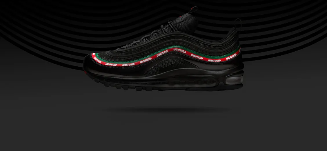 Nike × UNDEFEATED Air Max 97: огонь минимализма