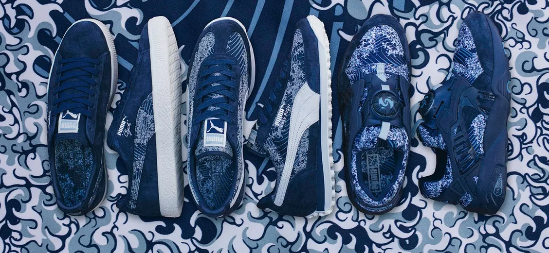 PUMA Marine Pack: искусство укиё-э
