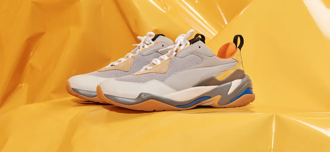 PUMA Thunder Spectra: цветовая гамма осени
