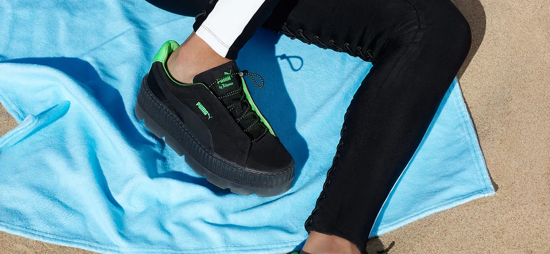 PUMA × FENTY by Rihanna: ретро-мото-футуризм