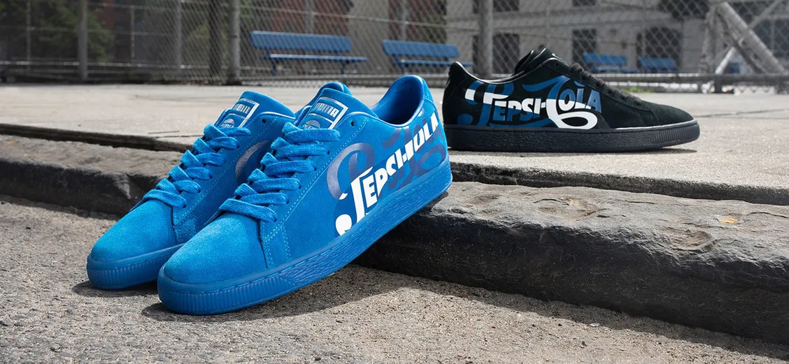 PUMA × Pepsi Suede Classic: неразрывная связь