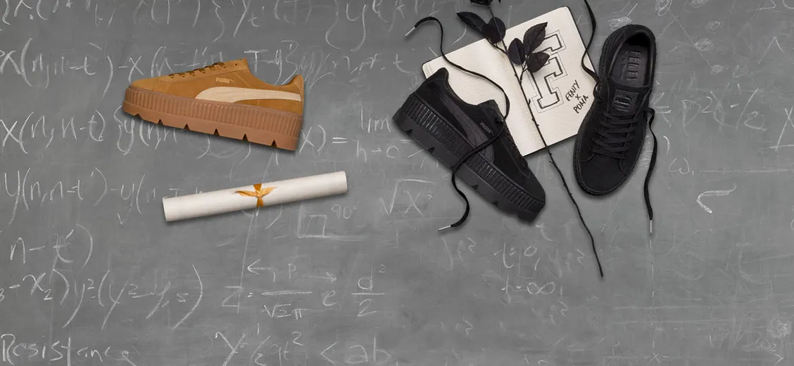 PUMA × Rihanna Fenty Creepers: двойная подошва