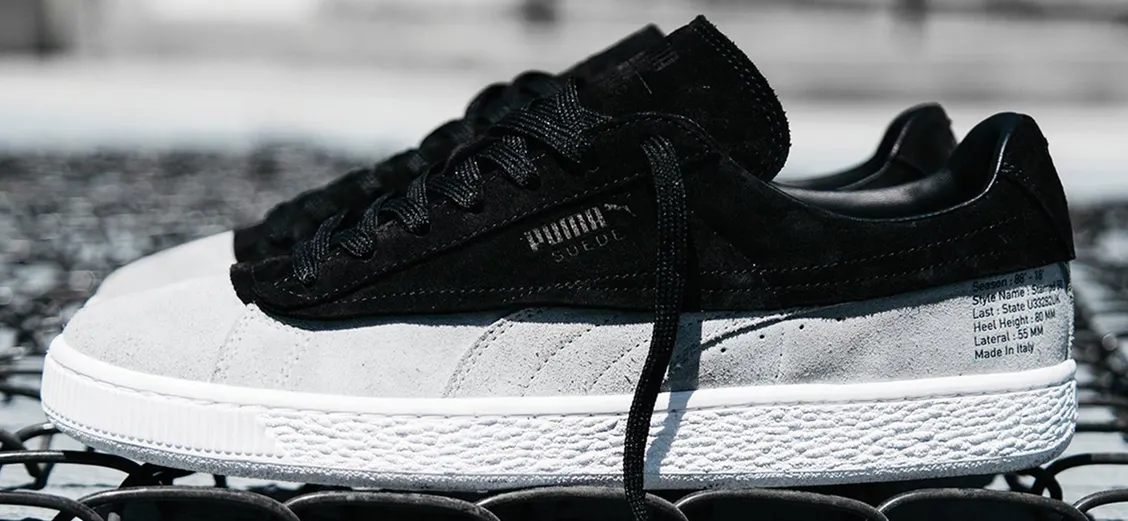 PUMA × STAMPD Suede 88-18: двуликая изысканность