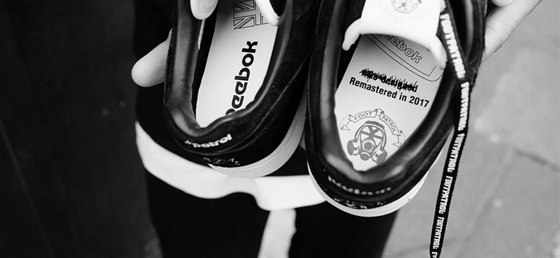 Reebok × Footpatrol Workout Lo Plus Blackbuck: животный окрас