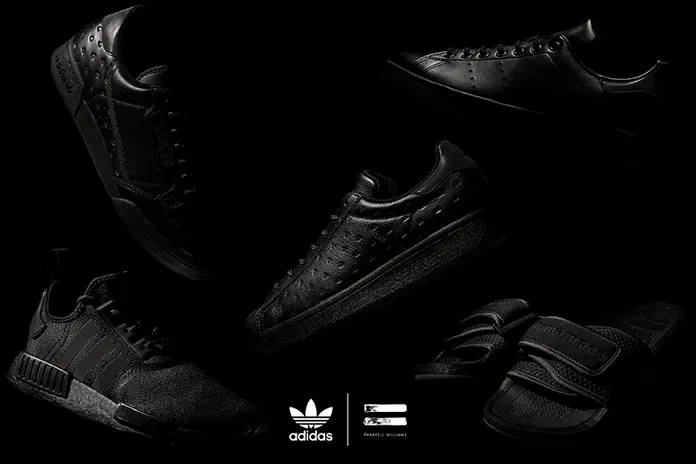 adidas Originals × Pharrell Williams Triple Black