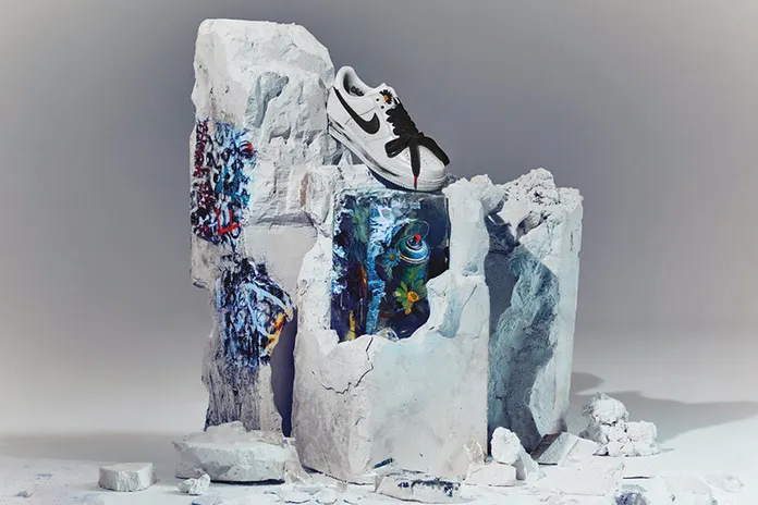 Nike × PEACEMINUSONE Air Force 1 '07 Para-Noise