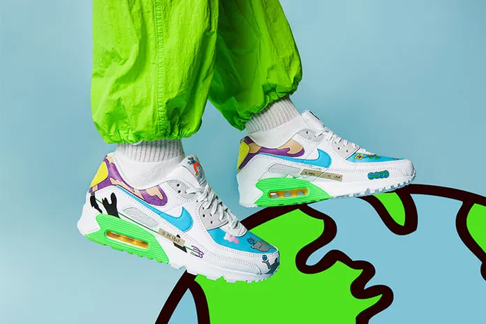 Nike × Ruohan Wang Air Max 90: день Земли