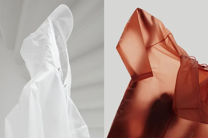 Rains Transparent Hooded Coat: модный дождевик