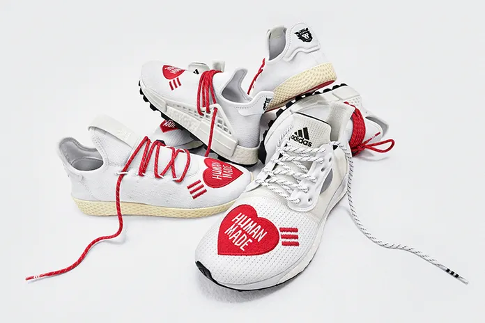 adidas Originals × Pharrell Williams × Human Made: союз сердец