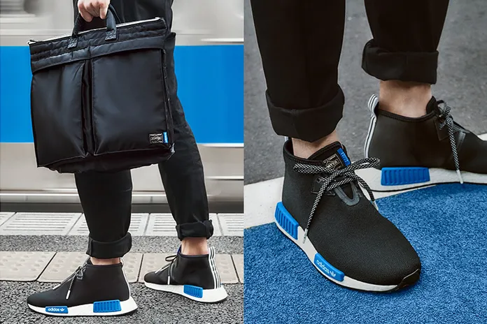 adidas Originals × PORTER: чёрно-синий тандем