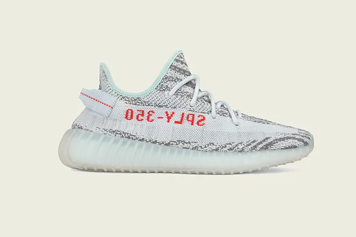 adidas Originals YEEZY BOOST 350 V2: оттенок синего