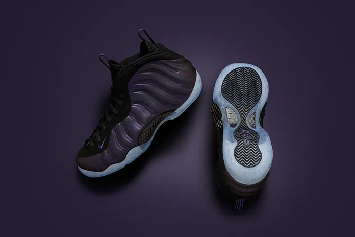 Air Foamposite One Eggplant: юбилейный лоск