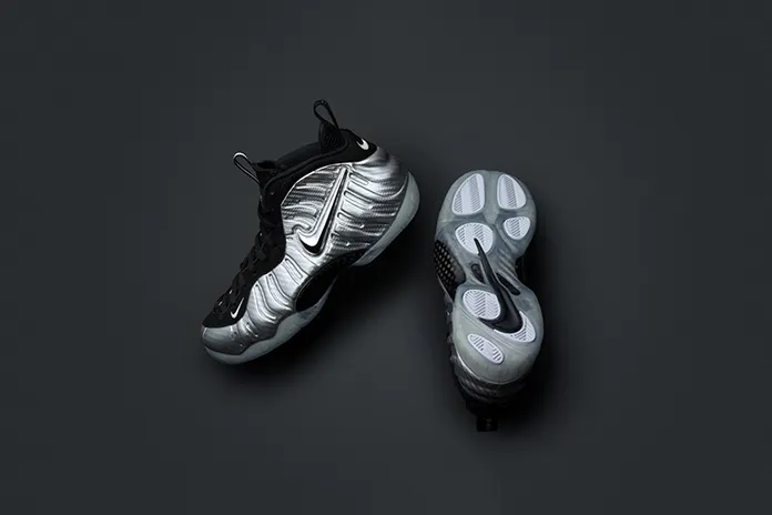 Air Foamposite Pro Silver Surfer: блестящий бросок