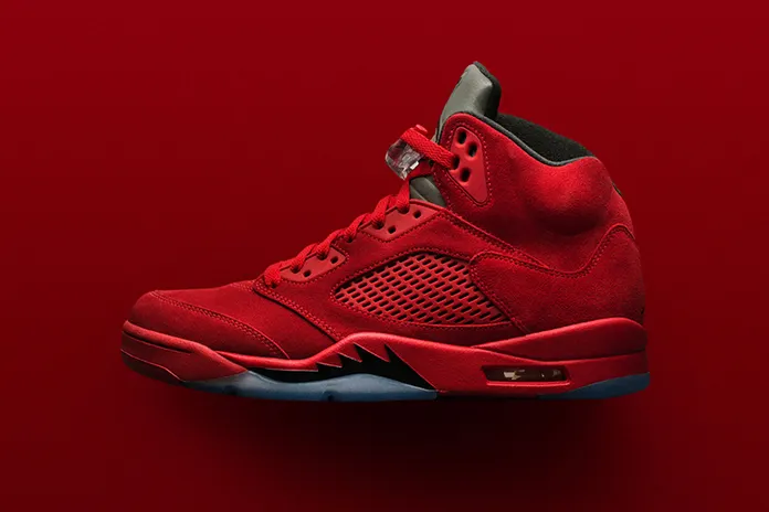 Air Jordan 5 Red Suede: реинкарнация красного быка