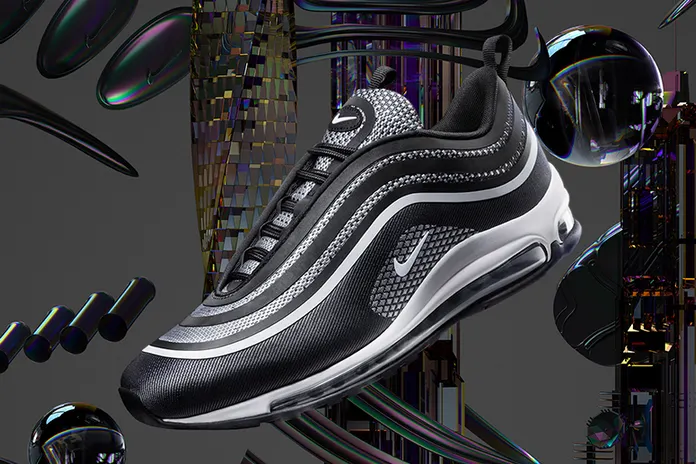 Nike Air Max 97: чёрный антрацит