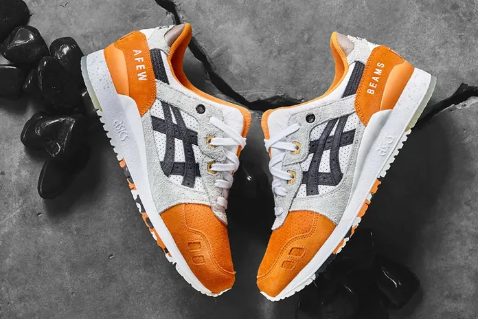 ASICS × AFEW × BEAMS GEL-Lyte III “Orange Koi”: редкий вид