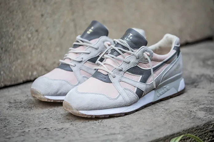 Diadora × BAIT N.9000 Spiaggia Rosa: розовый песок