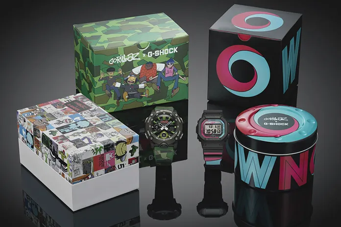 CASIO G-SHOCK × Gorillaz: два альбома, две модели