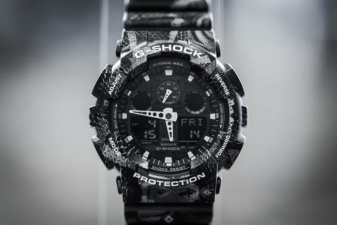 CASIO G-SHOCK x Marcelo Burlon: часы с экзотическим паттерном