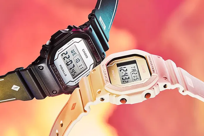 CASIO G-SHOCK × Pigalle: винтажная прочность