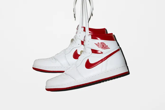 Nike Air Jordan 1 Retro High OG Metallic Red: баскетбольный глянец