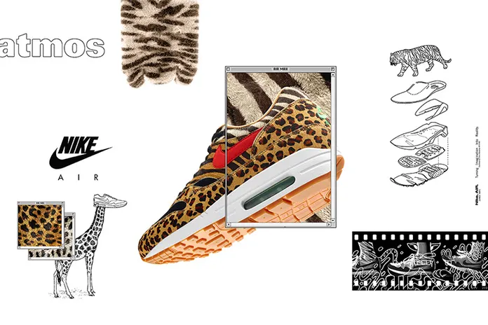 Nike × atmos: животный принт