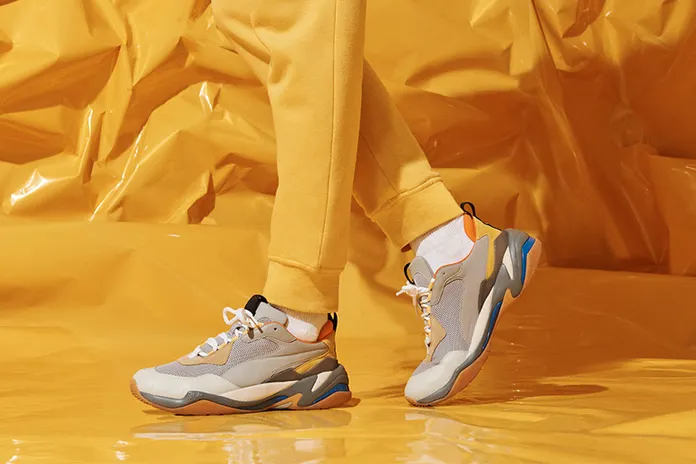 PUMA Thunder Spectra: цветовая гамма осени