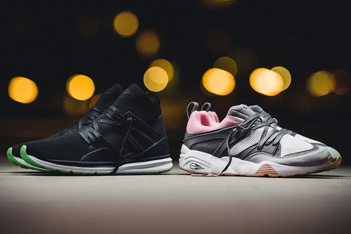 PUMA × Solebox: палитра шампанского