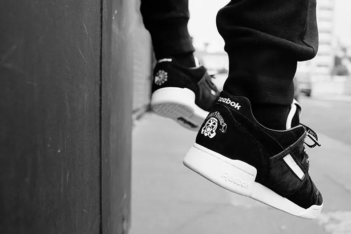 Reebok × Footpatrol Workout Lo Plus Blackbuck: животный окрас