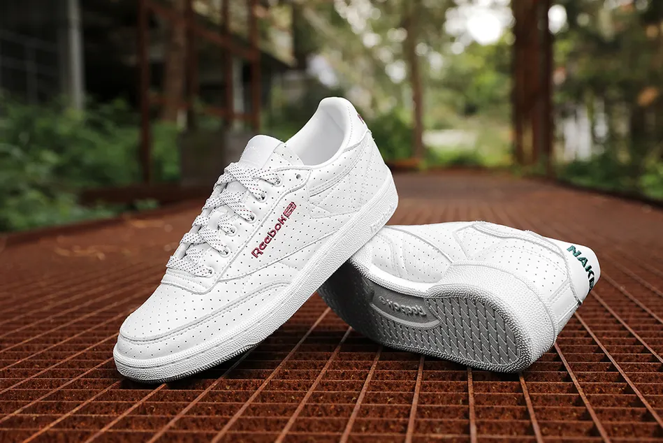 Reebok × Naked: белая феерия лета