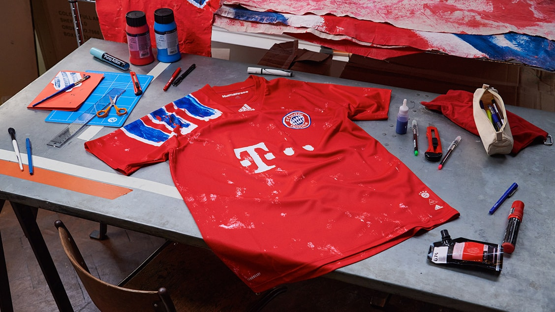 Camiseta bayern human race sale