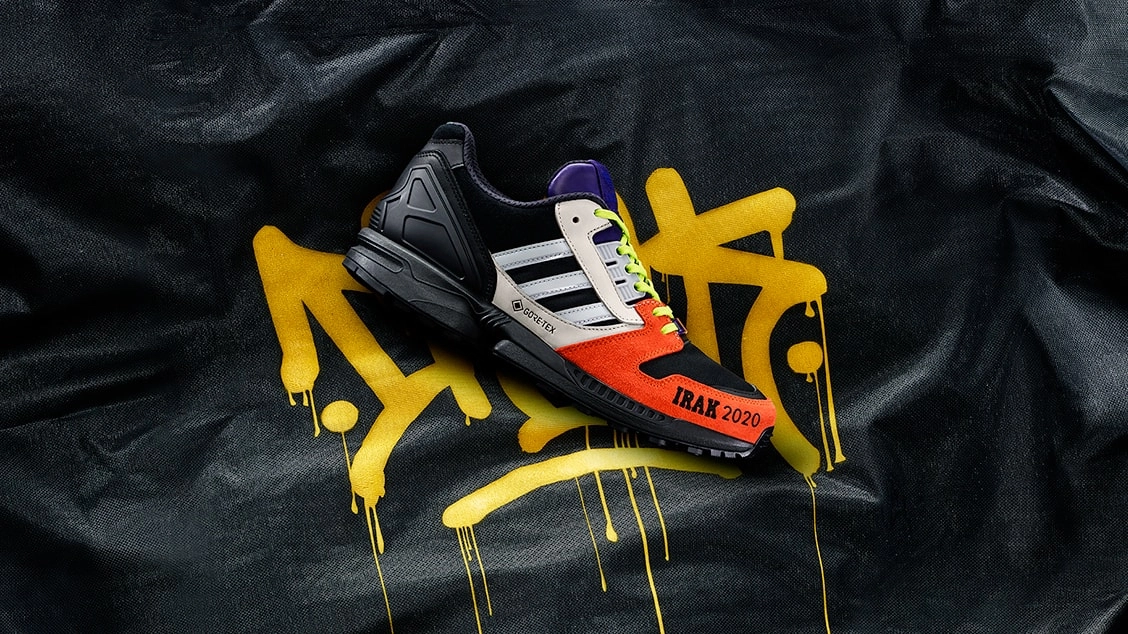 アイキララ adidas ZX 8000 GTX IRAK история модели кроссовок. модель adidas ZX