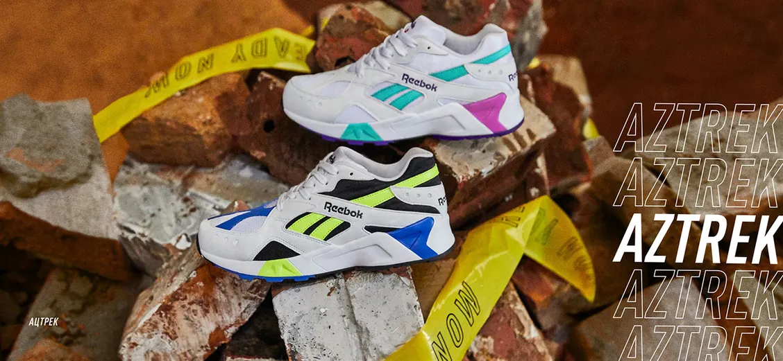 Reebok Aztrek: воплощение 90-х