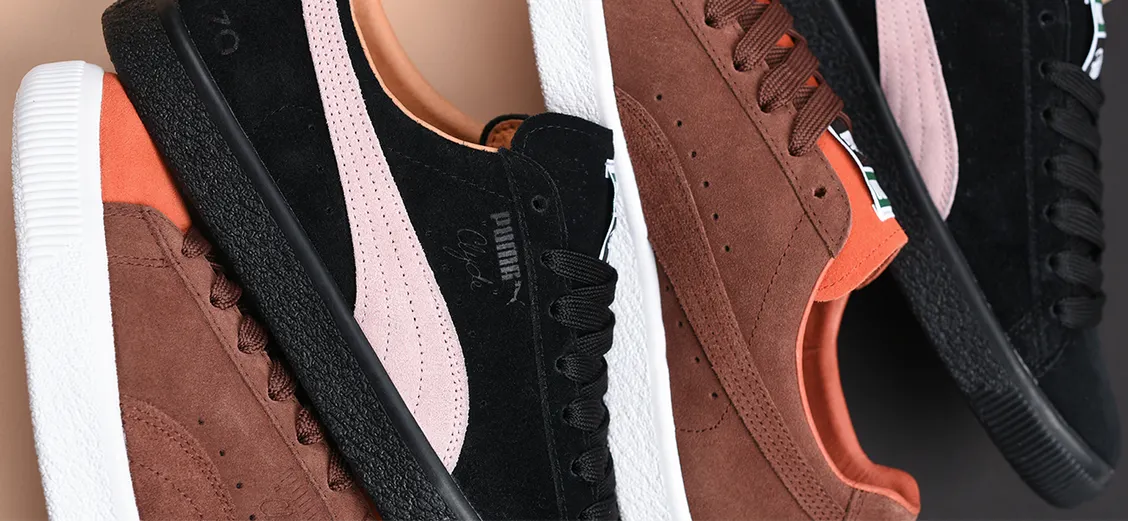 PUMA × Patta Clyde: игра с оттенками