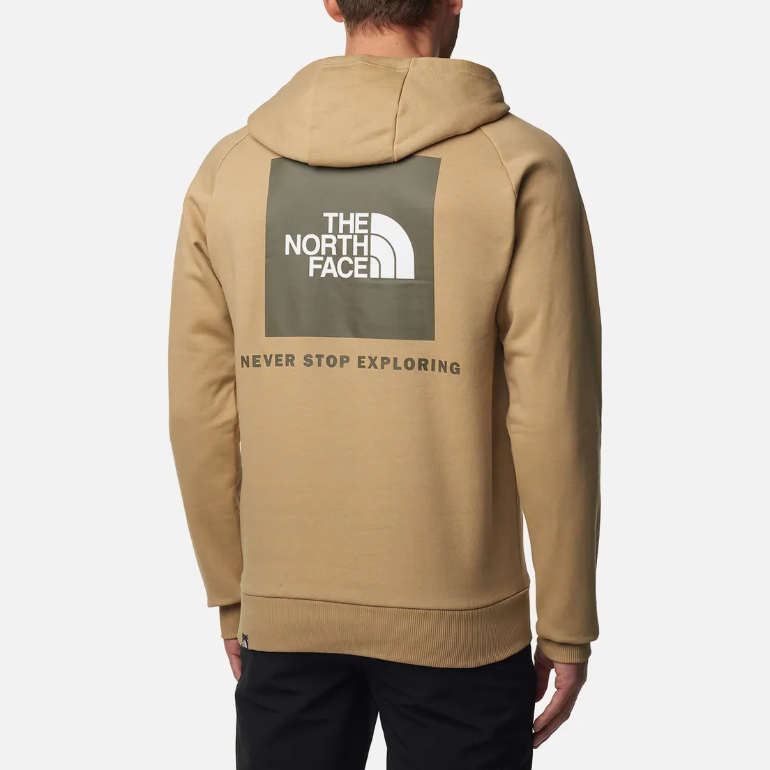 The North Face Мужская толстовка Raglan Red Box Hoodie