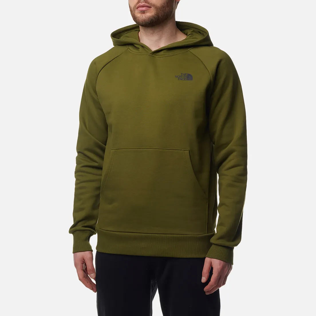 The North Face Мужская толстовка Raglan Red Box Hoodie