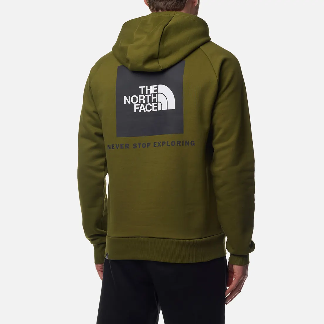 The North Face Мужская толстовка Raglan Red Box Hoodie