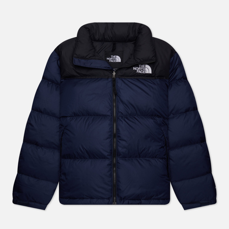 фото Мужской пуховик the north face 1996 retro nuptse, цвет синий, размер xl