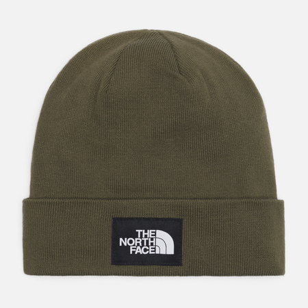  Шапка The North Face Dock Worker Recycled, цвет оливковый