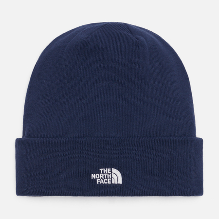 Шапка The North Face Norm, цвет синий