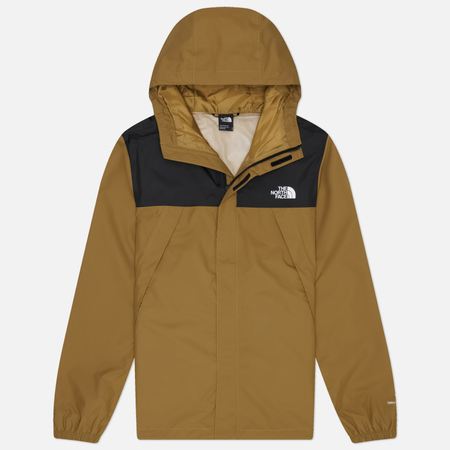 Мужская куртка ветровка The North Face Antora, цвет коричневый, размер XXL