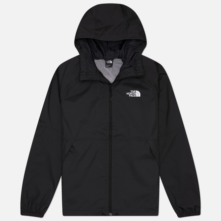 Мужская куртка ветровка The North Face Antora Rain Hoodie, цвет чёрный, размер L