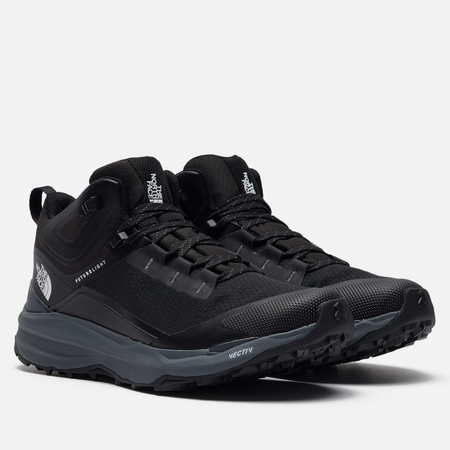 фото Мужские ботинки the north face vectiv exploris ii mid, цвет чёрный, размер 40.5 eu