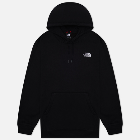 фото Мужская толстовка the north face essential hoodie, цвет чёрный, размер m