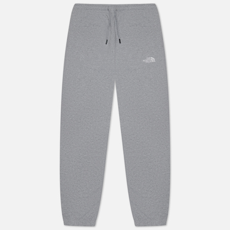 фото Мужские брюки the north face essential joggers, цвет серый, размер s