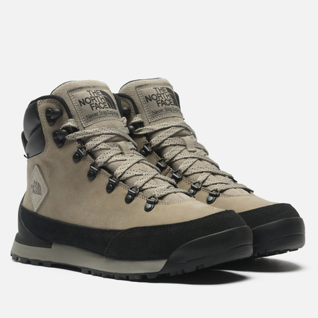 Мужские ботинки The North Face Back To Berkeley IV Leather WP, цвет серый, размер 40 EU