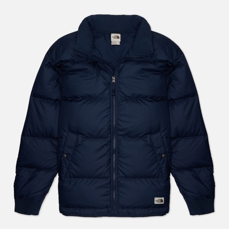 фото Мужской пуховик the north face down paralta puffer, цвет синий, размер s