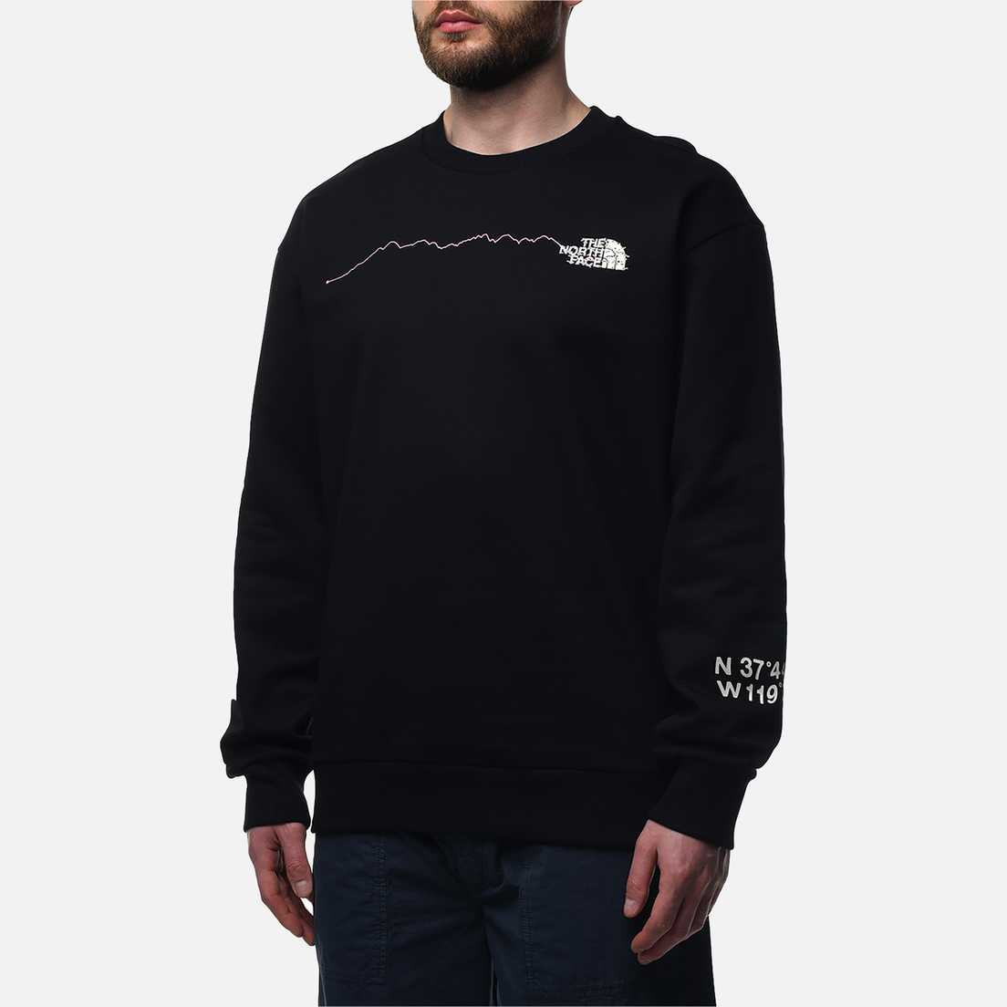 The North Face Мужская толстовка Never Stop Exploring Graphic Crew Neck